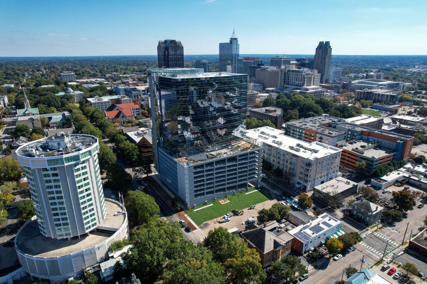 Downtown Raleigh North Carolina Skyline